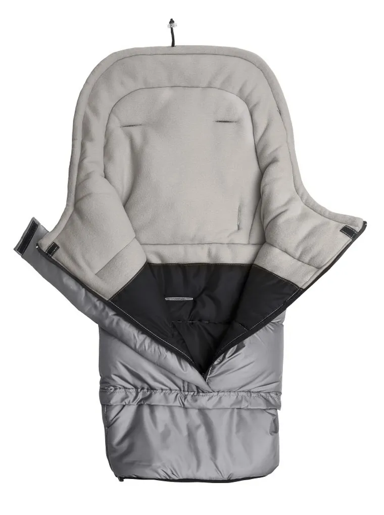 Sensillo, sac de dormit polar pentru carucior Combi 3-in-1, gri