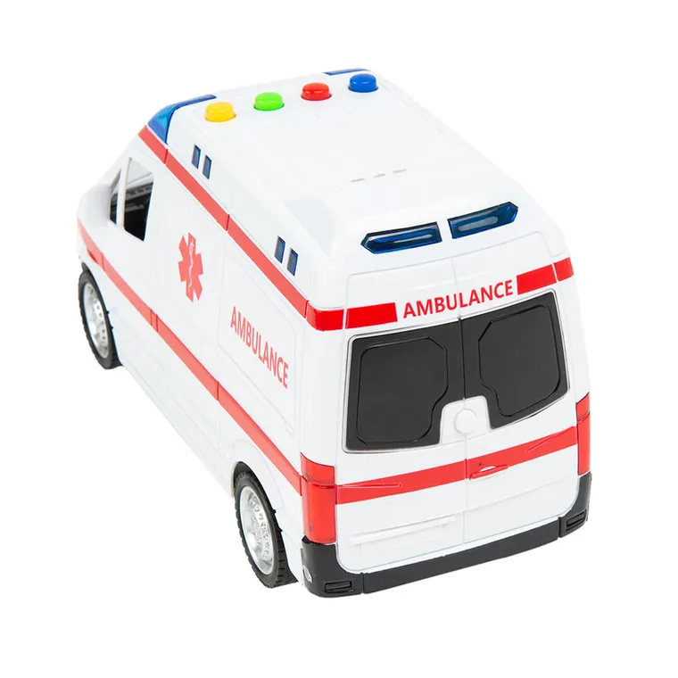 Smiki, Ambulanta, vehicul cu lumini si sunete, 1:16