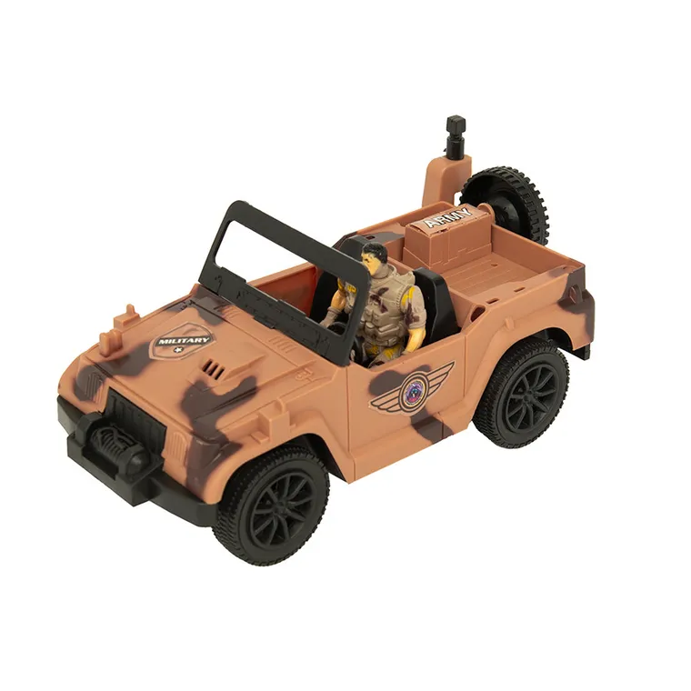 Smiki, Armata, set cu vehicule si figurine, lumini si sunete