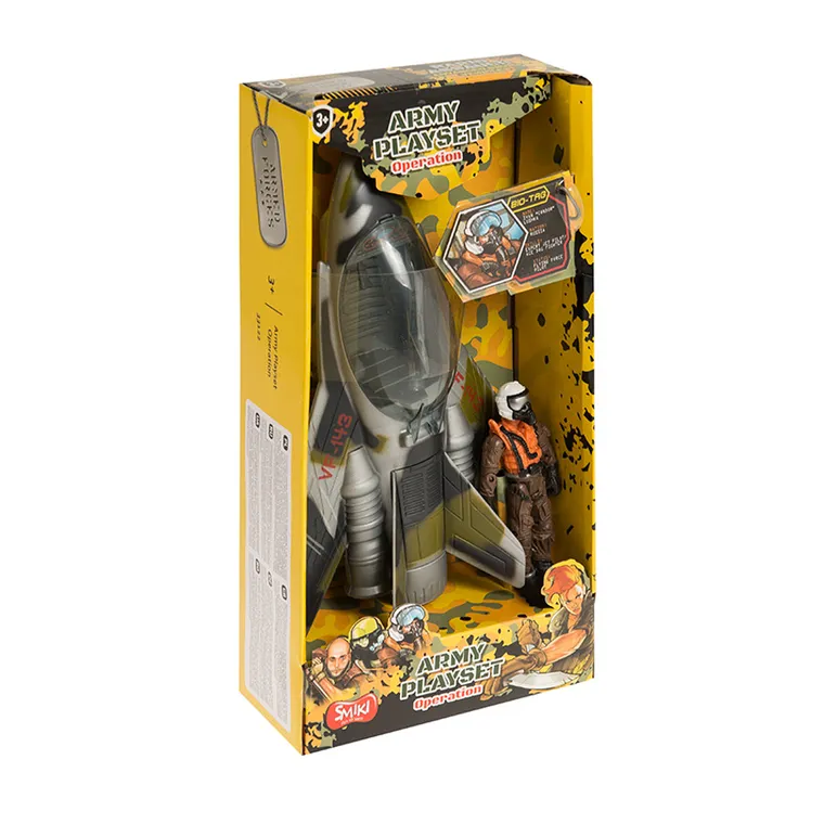 Smiki, Armed Forces, avion militar cu soldat Condor, vehicul cu figurina