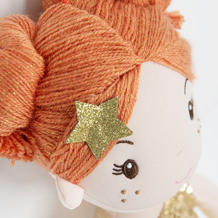 Smiki, Balerina, papusa textila, auriu