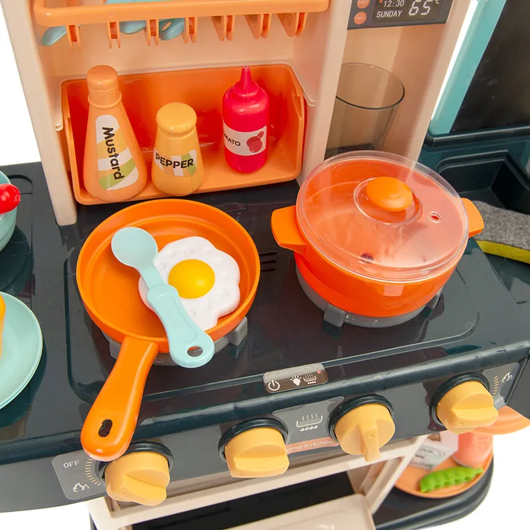 Smiki, bucatarie pentru copii cu accesorii, lumini si sunete