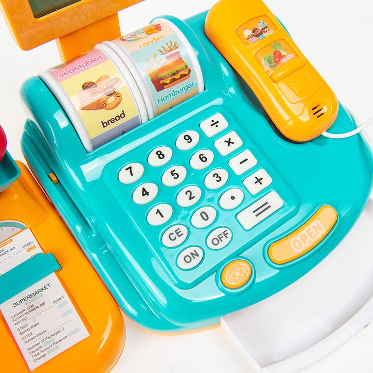 Smiki, casa de marcat cu accesorii, 11 elemente