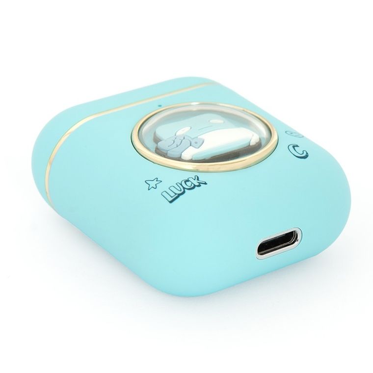 Smiki, casti wireless, intraauriculare, albastru