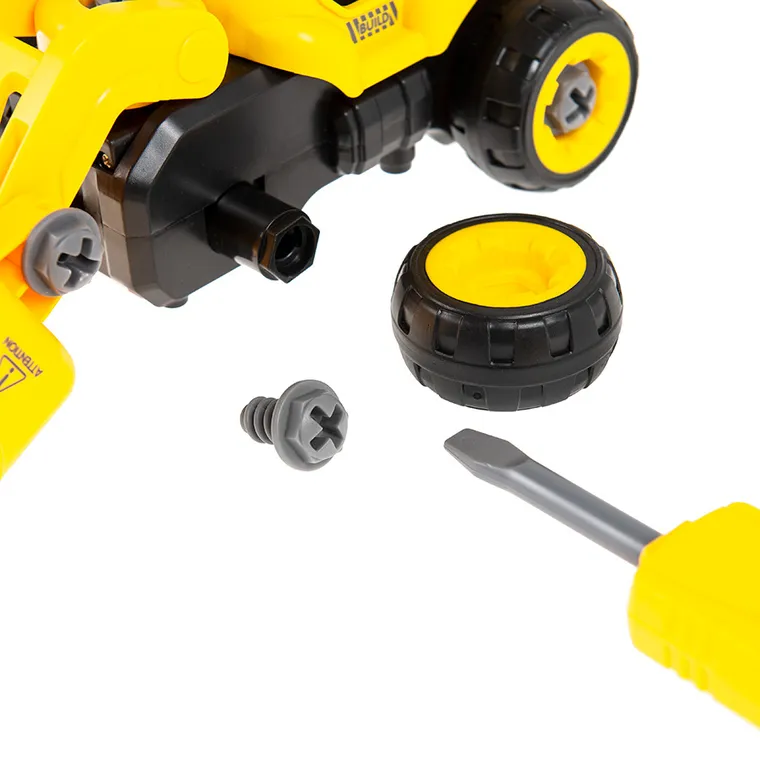 Smiki, excavator cu sunete si surubelnita, vehicul