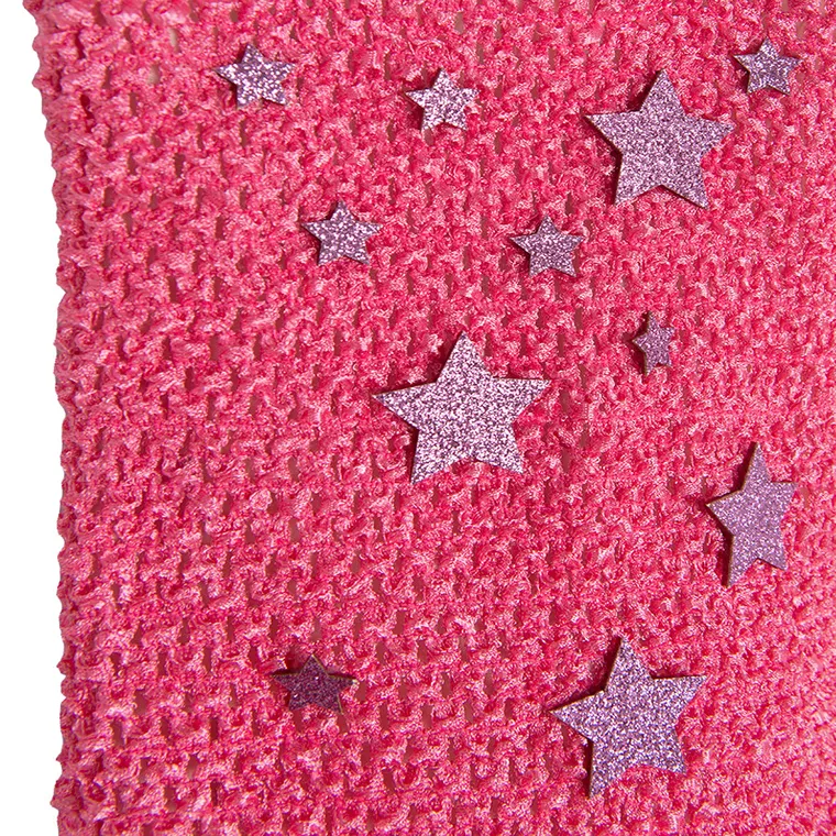 Smiki, Fata Cowboy, costum pentru copii, roz, LED, 5-6 ani