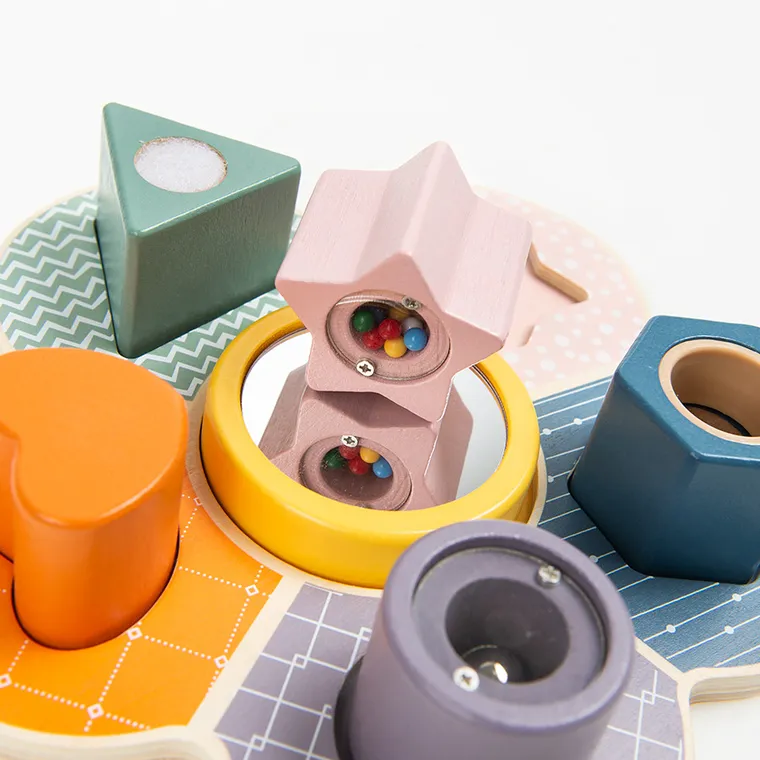 Smiki, Forme si sunete, joc de potrivire din lemn