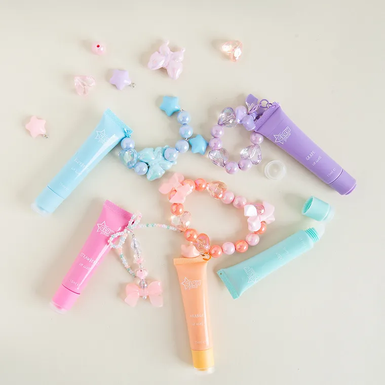 Smiki, Glow Girl, trusa cu luciuri de buze, set de creat pandantive