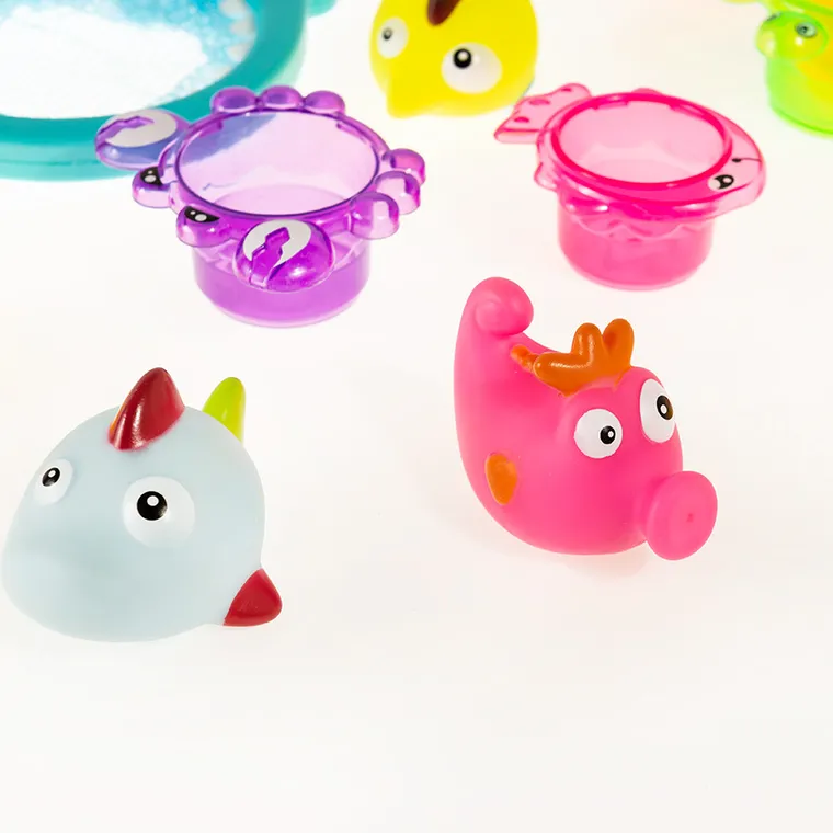 Smiki, joc de pescuit, jucarie de baie, set