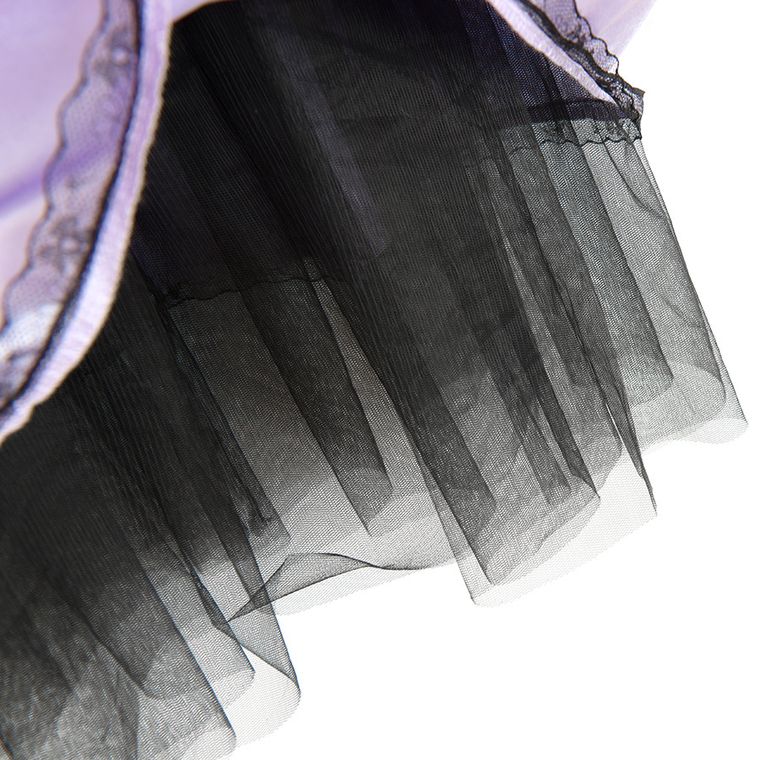 Smiki, Liliac, rochie cu bentita si aripi, costum pentru copii, violet