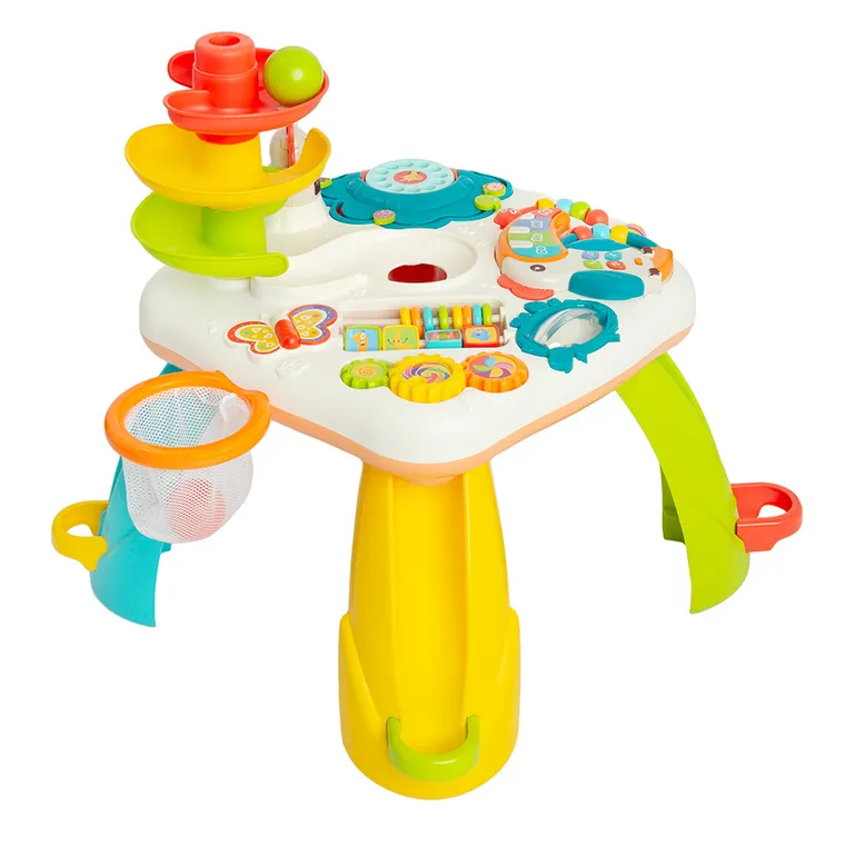 Smiki, masuta educativa si interactiva cu pista pentru bile, 18 luni+