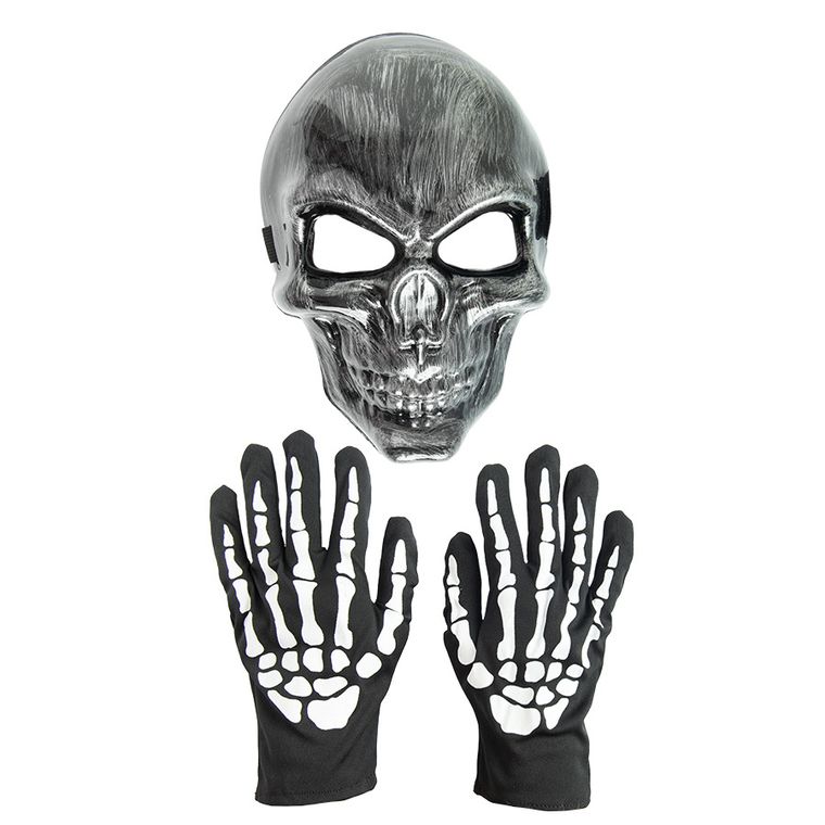 Smiki, Moartea, pelerina cu masca si coasa, costum pentru Halloween