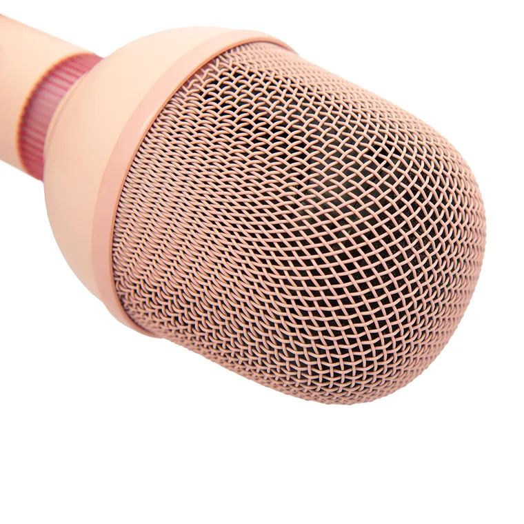 Smiki, Music World, microfon karaoke cu difuzor bluetooth, roz