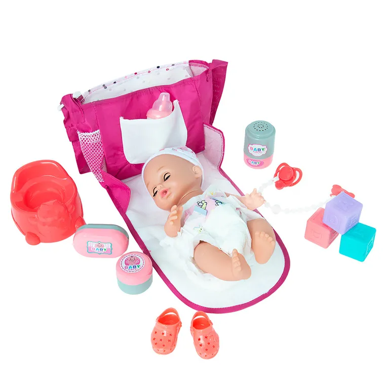 Smiki, papusa bebelus interactiva cu accesorii