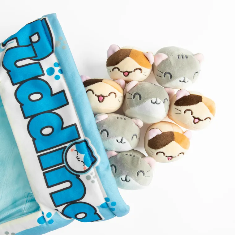 Smiki, perna cu pisicute, 8 jucarii de plus