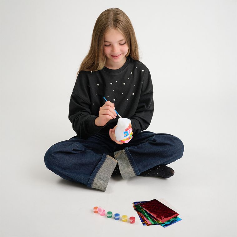 Smiki, Pisica, lampa de decorat, set cu acuarele