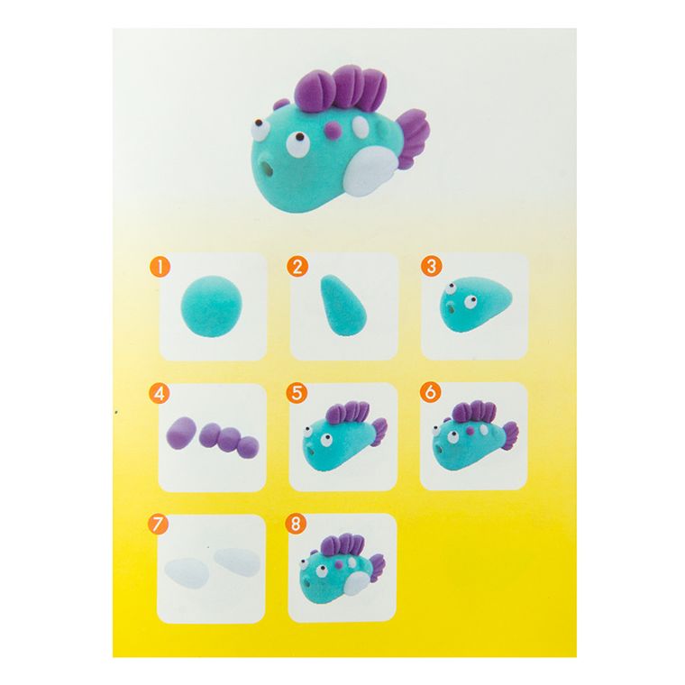 Smiki, plastilina modelabila din spuma in cutie, 24 buc.