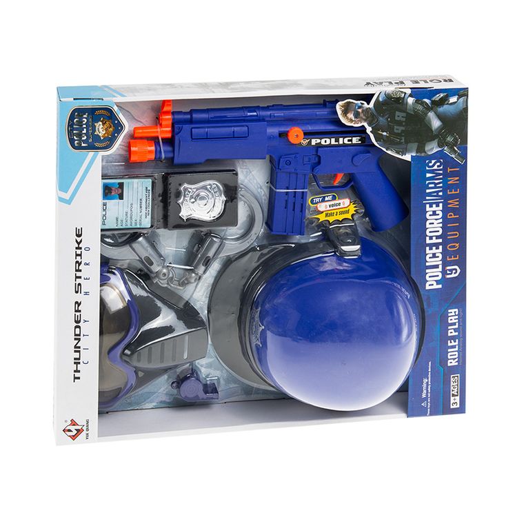 Smiki, Politist, costum pentru copii, 7 elemente