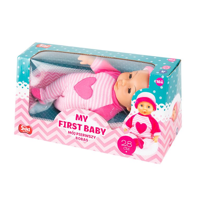 Smiki, Primul meu bebelus, papusa, 28 cm