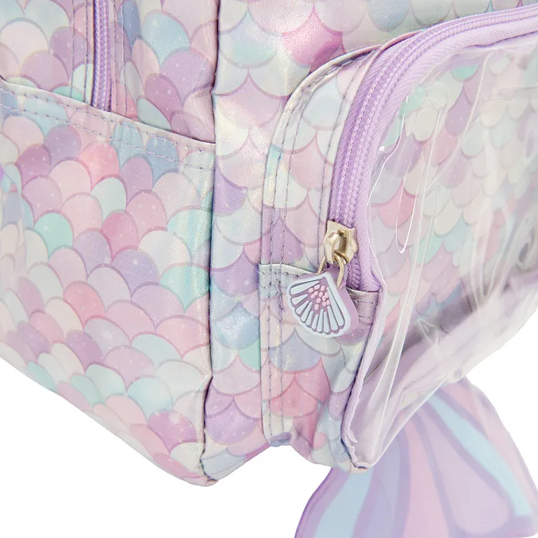 Smiki, rucsac pentru prescolari, Sirena violet