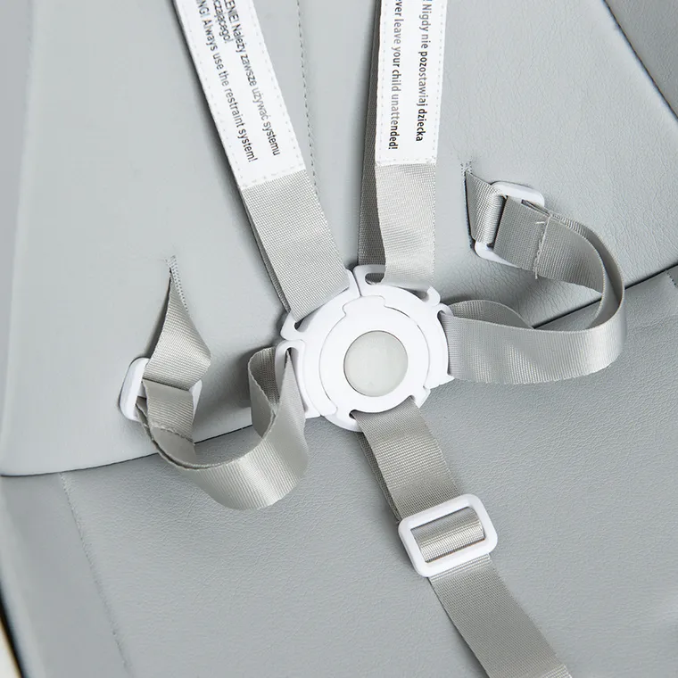 Smiki, scaun de masa bebe, gri