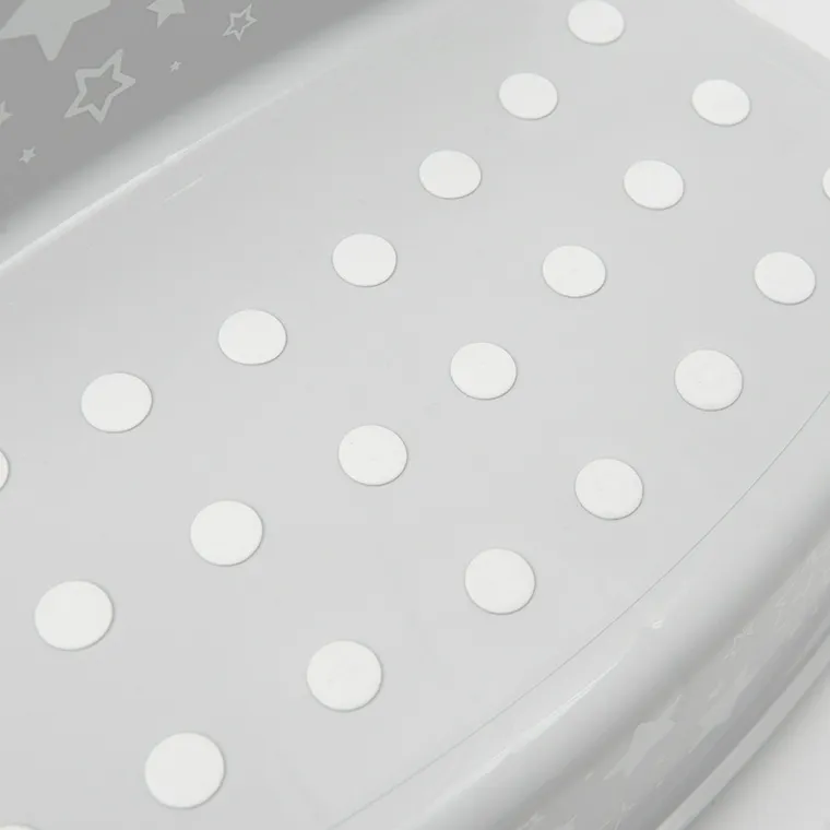 Smiki, scaun inaltator 2 trepte, stelute, gri