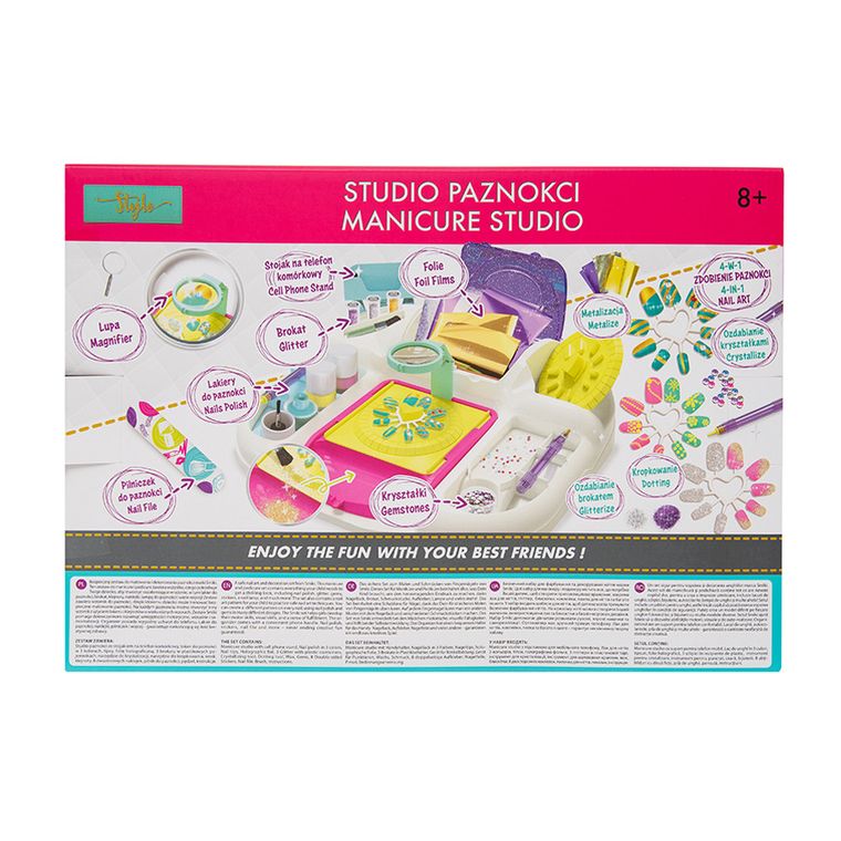 Smiki, Stylo, set de unghii cu lampa