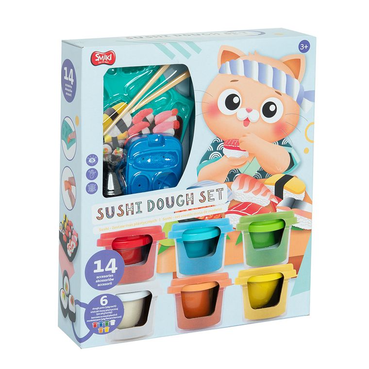 Smiki, Sushi, pasta modelatoare, set creativ
