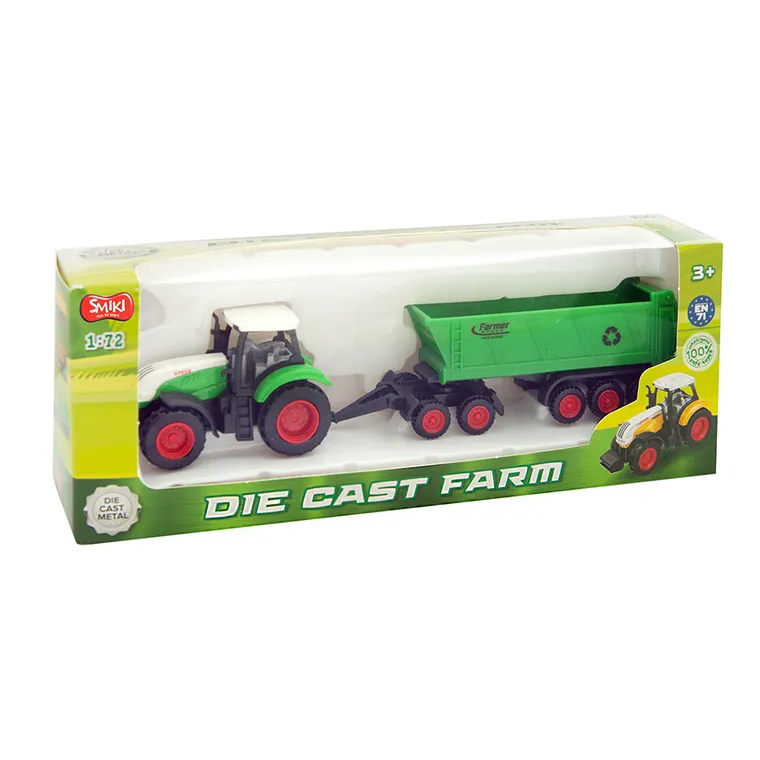 Smiki, Tractor cu remorca, vehicul, 1:72