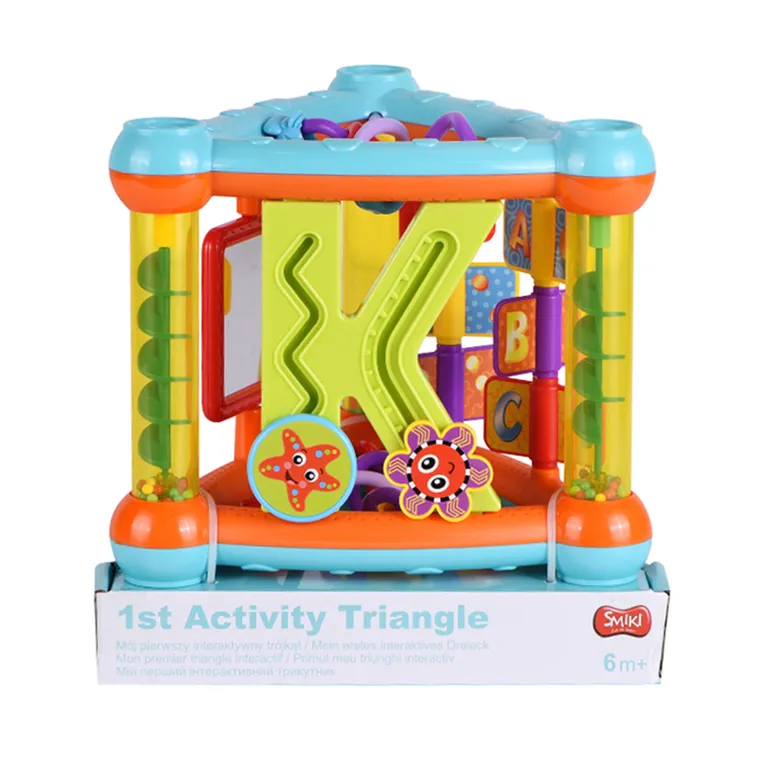 Smiki, Triunghi interactiv, jucarie pentru bebelusi