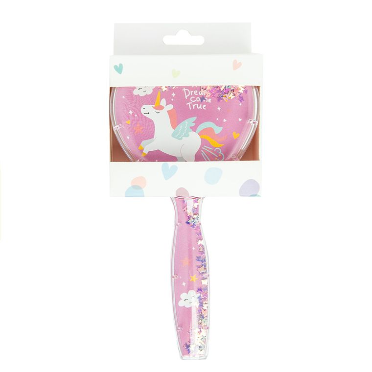 Smiki, Unicorn, perie de par, roz