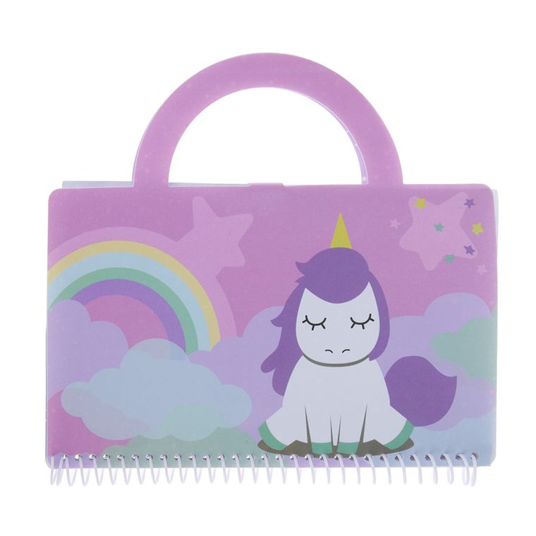 Smiki, Unicorni, carte de colorat cu stickere