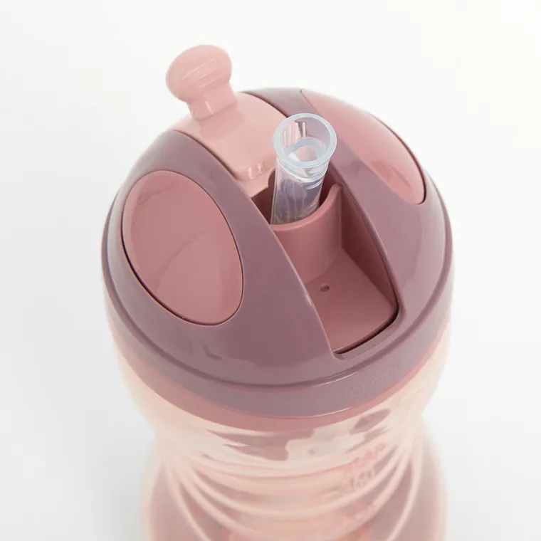 Smiki, Very Bunny, sticla cu pai, 450 ml, roz