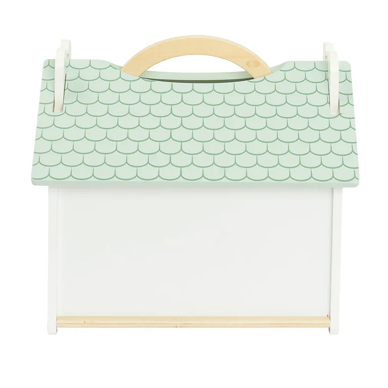 Smiki, Zookabee, casuta din lemn pentru papusi, 9 elemente