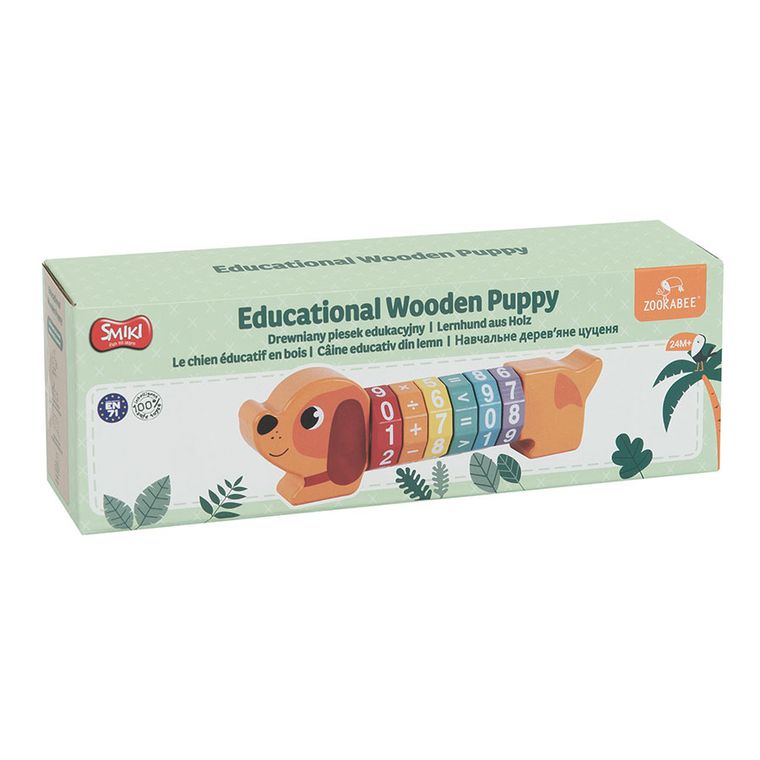 Smiki, Zookabee, catel educativ din lemn