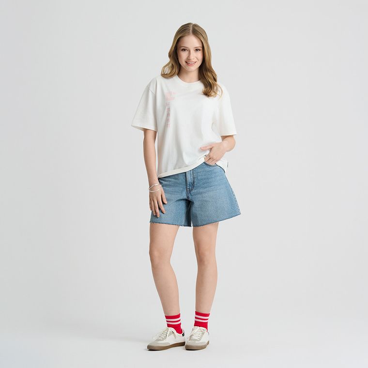 Sosete inalte rosii NOWEAR