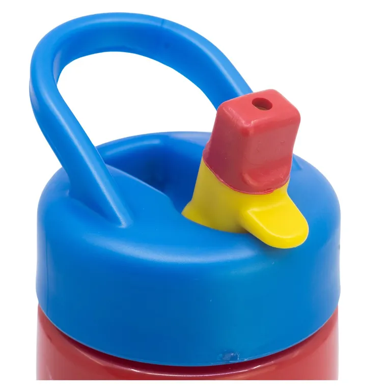 Spider-Man, sticla de apa cu pai Playground, 420 ml