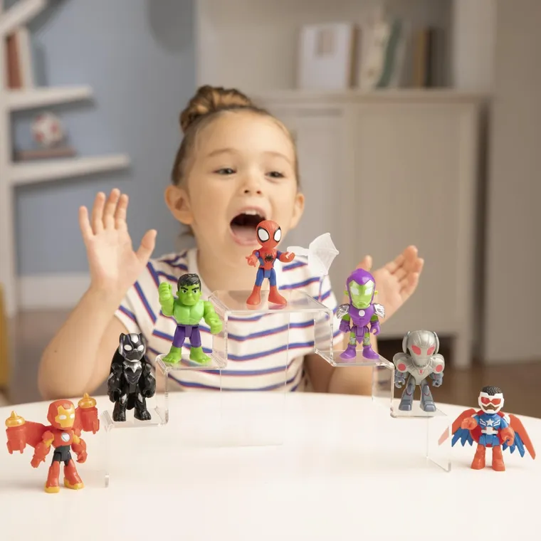 Spidey si Iron Man, Avengers Team-Up, set de 7 figurine