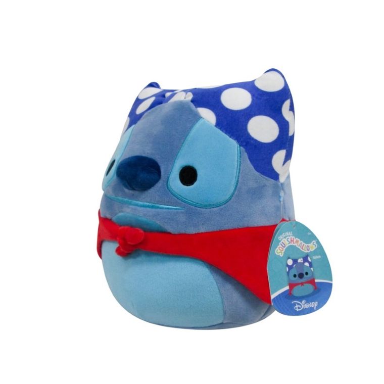 Squishmallows, Disney, Stitch, jucarie de plus, 20 cm