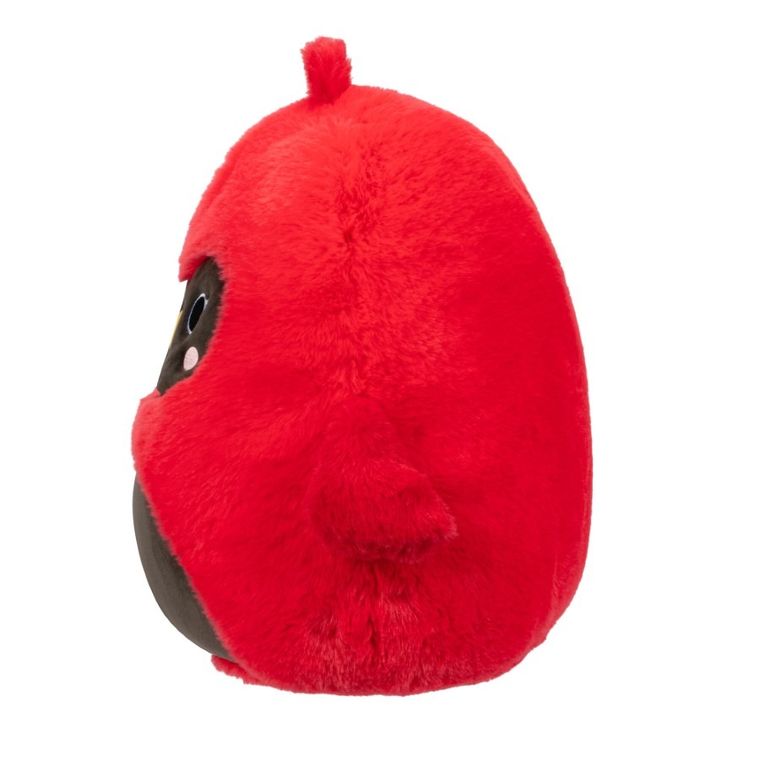 Squishmallows, Fuzzamallow, Cazlan, Red Cardinal, jucarie de plus, 30 cm