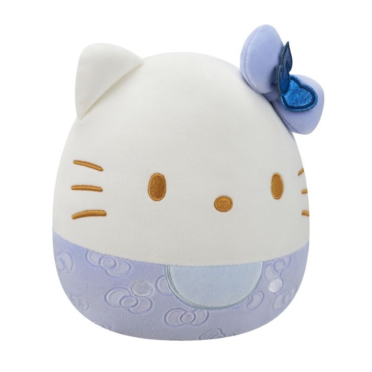 Squishmallows, Hello Kitty, jucarie de plus, editie speciala, albastru, 20 cm