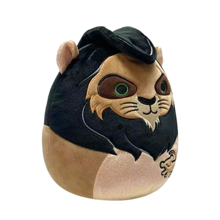 Squishmallows, Lion King, Scar, jucarie de plus, 25 cm