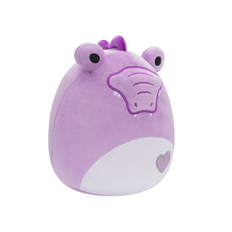 Squishmallows, Little Plush, Bunny Lavender Alligator, jucarie de plus, 19 cm