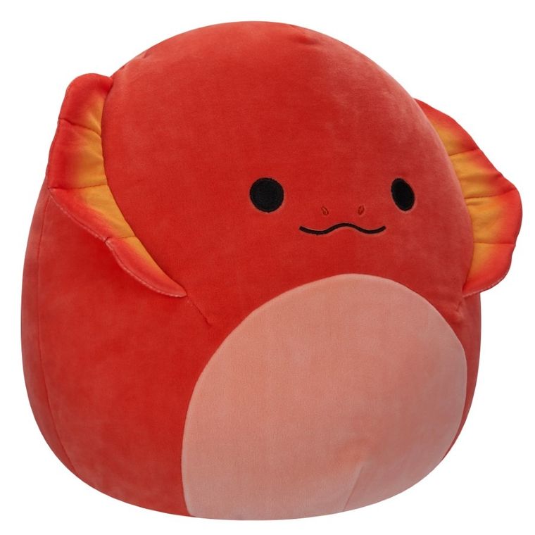 Squishmallows, Maxie, Red Frilled Lizard, jucarie de plus, 30 cm