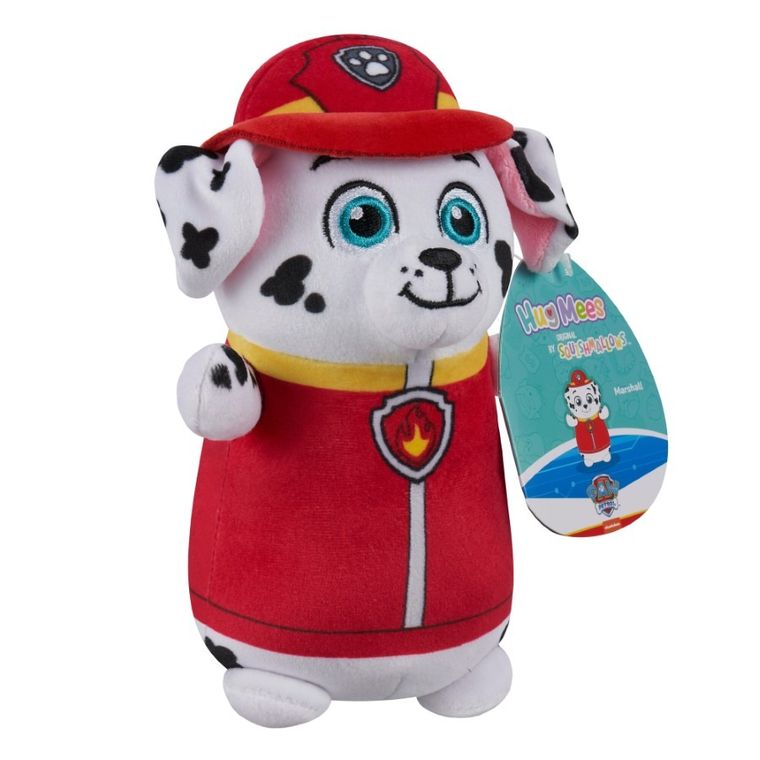 Squishmallows, Medium Plush, Hugmees, Paw Patrol, Marshall, jucarie de plus, 25 cm