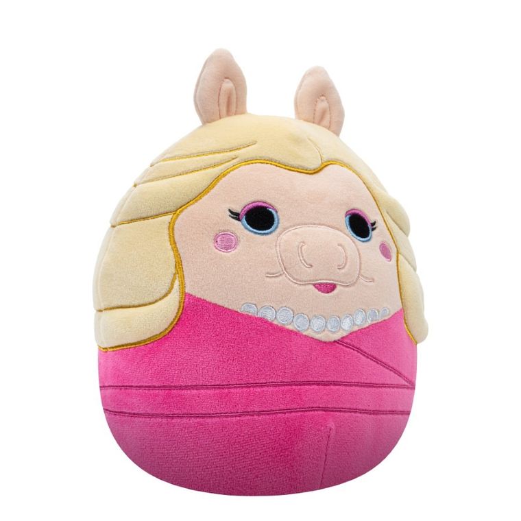 Squishmallows, Muppety, Miss Piggy, jucarie de plus, 20 cm