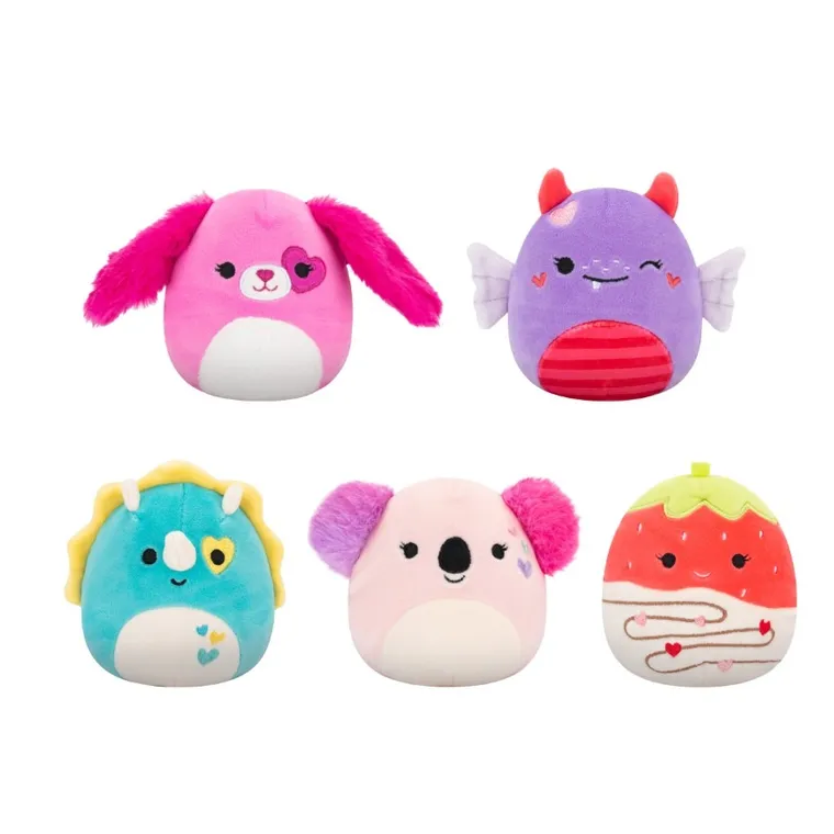 Squishmallows, Mystery Squad, jucarie de plus surpriza, 10 cm
