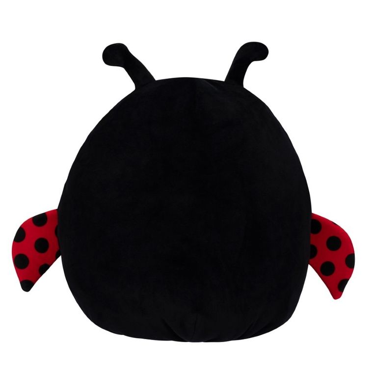 Squishmallows, Trudy - Black Ladybug, jucarie de plus, 40 cm