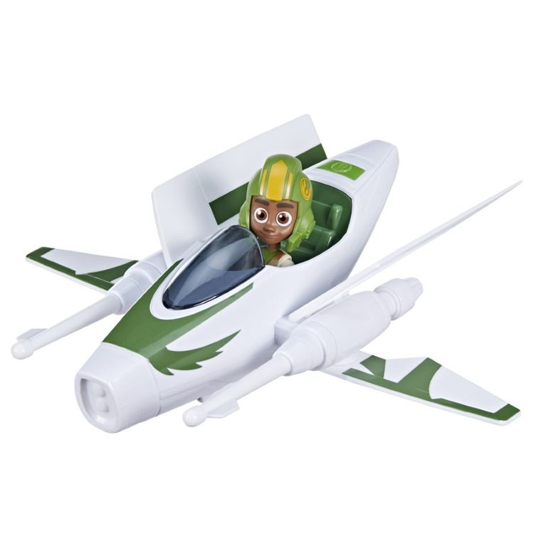 Star Wars, Young Jedi Adventures, Kai Brightstar, figurina cu vehicul