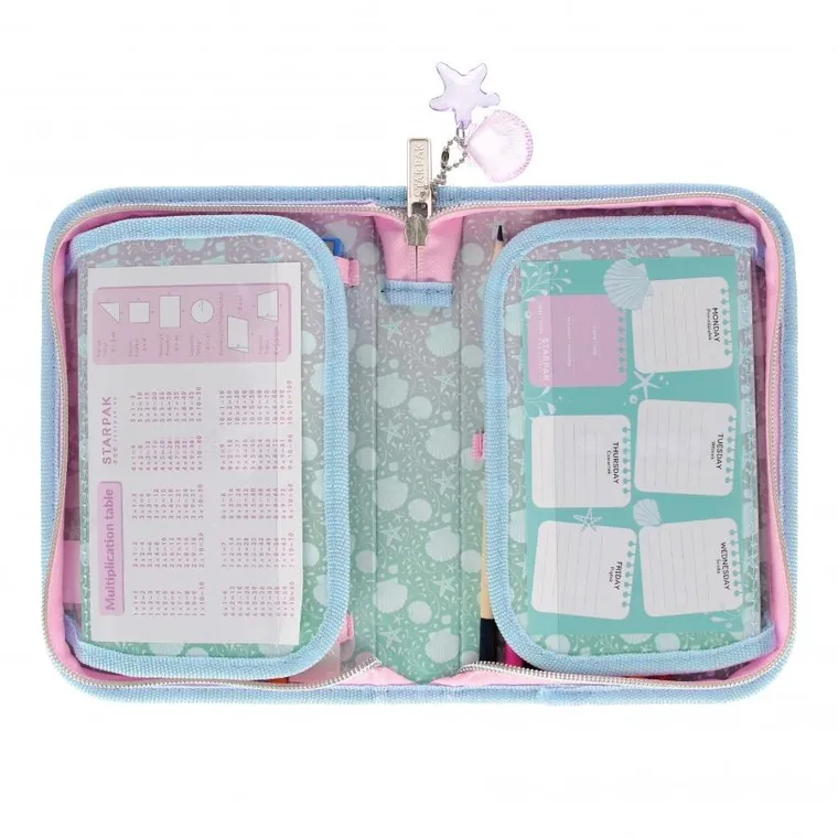 Starpak, penar, cu rechizite scolare, Shell